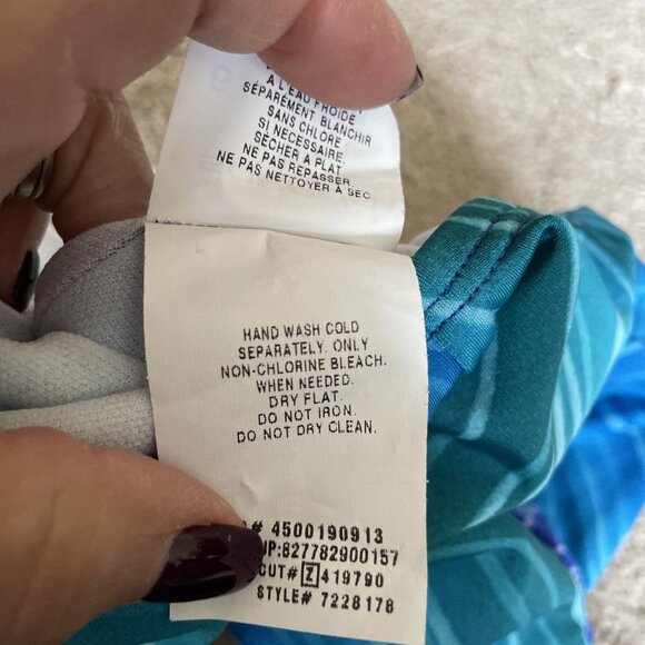 Speedo One Piece Swimsuit Racer Back & Wrap Size 6 Competition Beach Lot of 2 - Picture 6 of 14